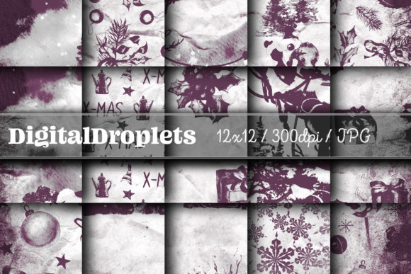Christmas Time Vol. 27: Gothic & Grunge Holiday Design Assets