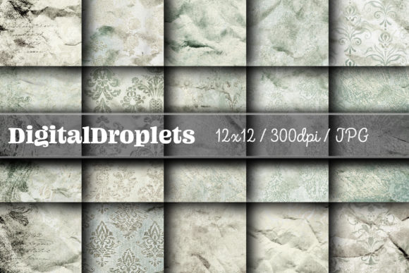 Golden Damask Dust Vol. 44: Vintage Elegance for Modern Design