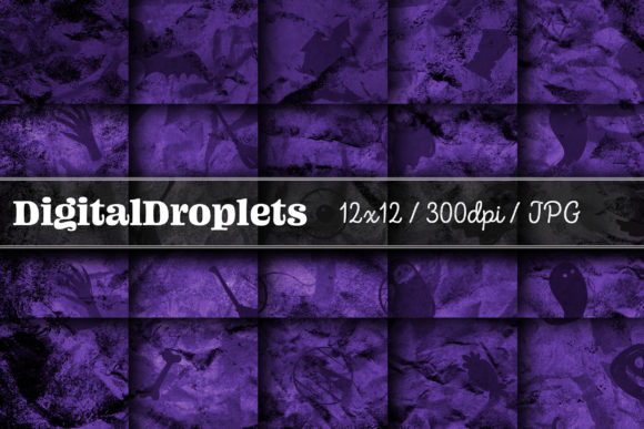 Halloween Goth Vol. 12: Grungy Papers for Spooky Projects