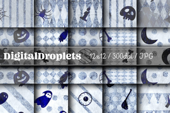 Halloween Papers Vol. 21: Gothic Texture for Modern Design
