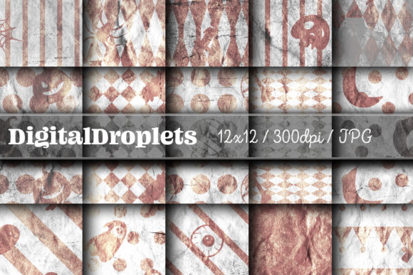 Halloween Papers Vol. 22: Gothic Textures for Your Projects