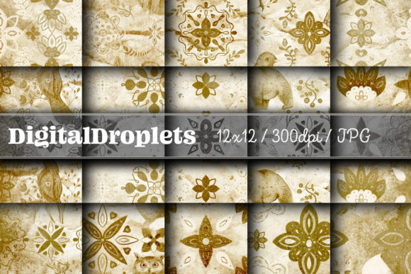 Nordic Christmas Vol. 3: Vintage Paper Textures for Holiday Crafting