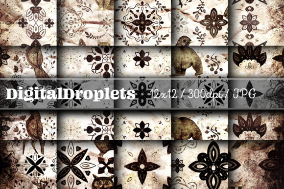 Northern Christmas Vol. 4.3: Vintage Nordic Paper Textures