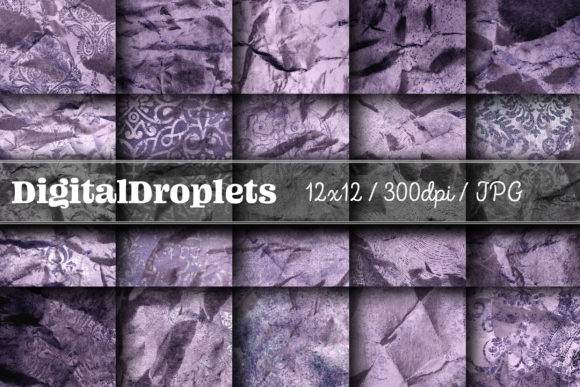 Olden Damask Paper Vol. 10: Vintage Textures for Modern Design