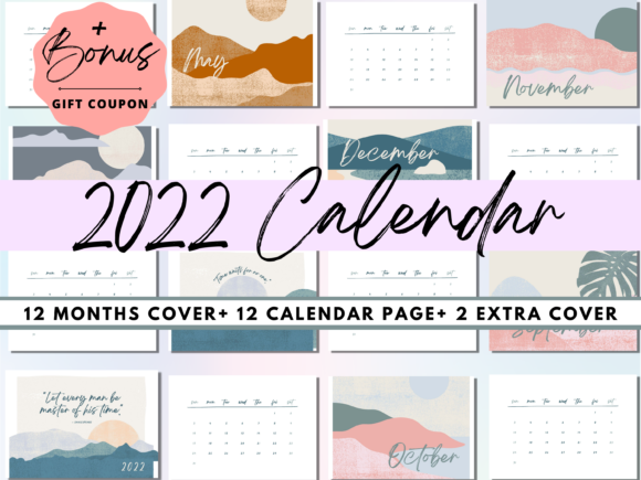 Organize Your Year with a Unique 2022 Desk Calendar